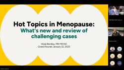 2025-01-22_Heidi Bentley_Hot Topics in Menopause-What's new and review of challenging cases