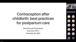 2024-11-20_Gina Choi_Contraception after childbirth-best practices for postpartum care
