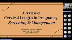 2025-12-03_Samantha Kinley_A review of cervical length in pregnancy-screening and management